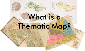 What is a thematic map?