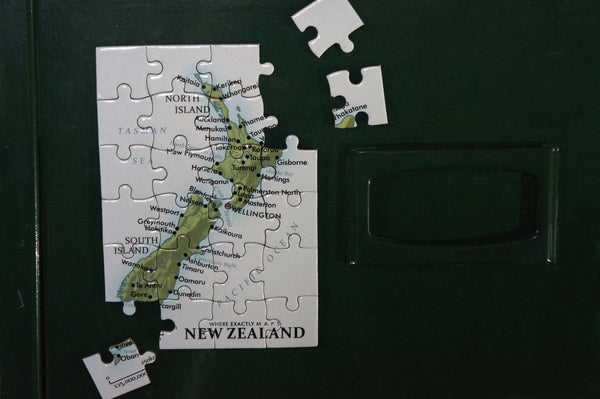 New Zealand magnetic map puzzle Where Exactly Maps