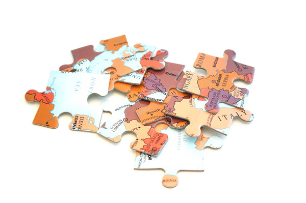 70 piece map puzzle of Europe for children by Where Exactly Maps