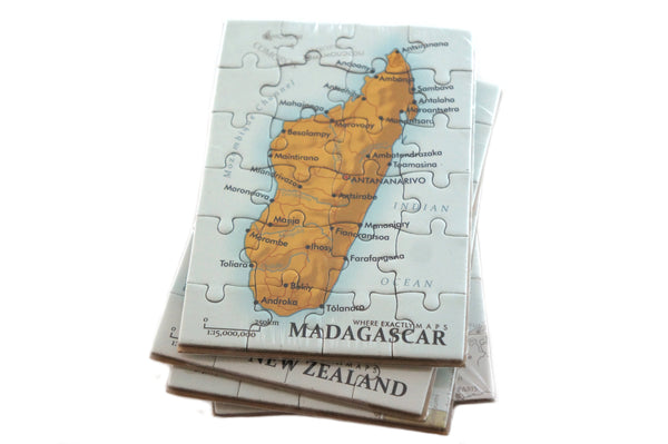 Madagascar magnetic map puzzle Where Exactly Maps
